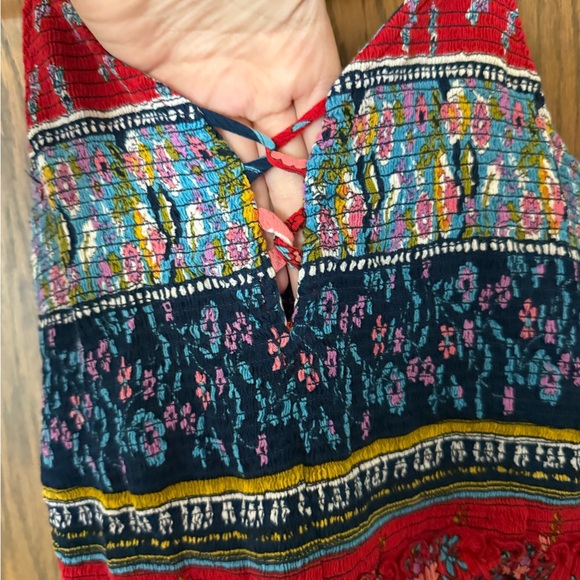 3 for $15 Bohemian V Neck Tank Top Elephant Boho Festival - Picture 2 of 4